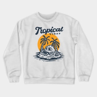 Tropical vibes Crewneck Sweatshirt